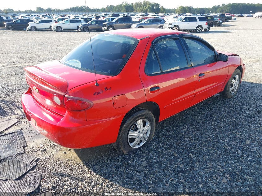 2003 CHEVROLET CAVALIER — zdjęcie 4