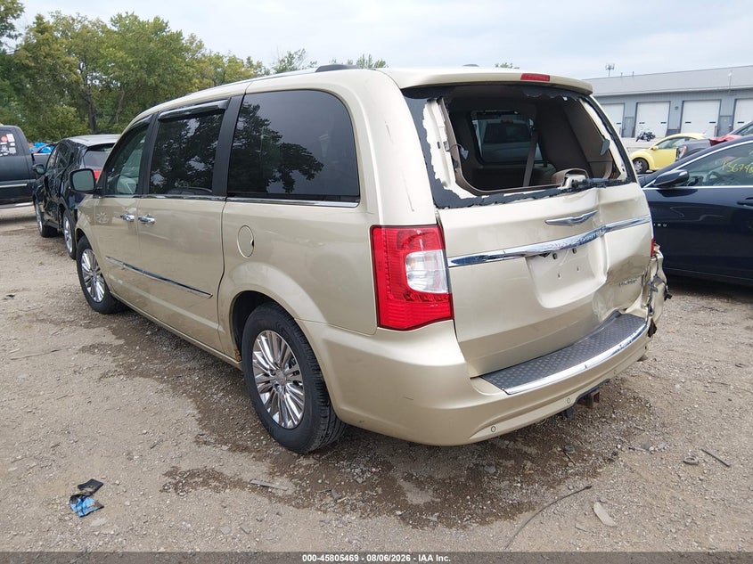 Vin: 2a4rr6dg5br781432, lot: 46304315, chrysler town & country limited 20113