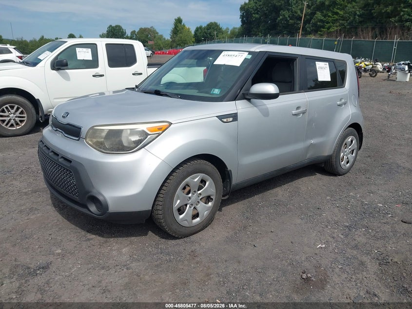 Vin: kndjn2a2xe7704237, lot: 46304323, kia soul 20142