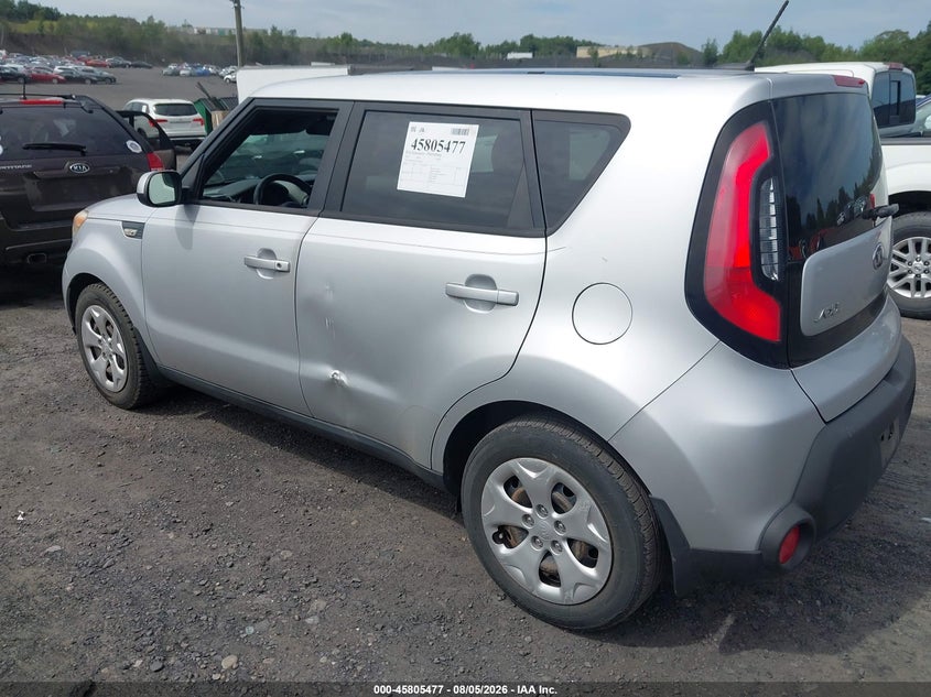 Vin: kndjn2a2xe7704237, lot: 46304323, kia soul 20143