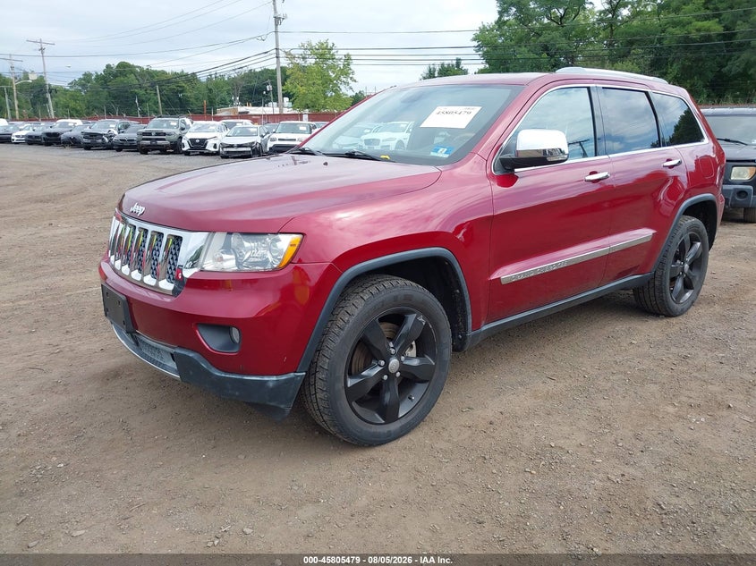 Vin: 1c4rjfctxcc133588, lot: 46304325, jeep grand cherokee overland 20122