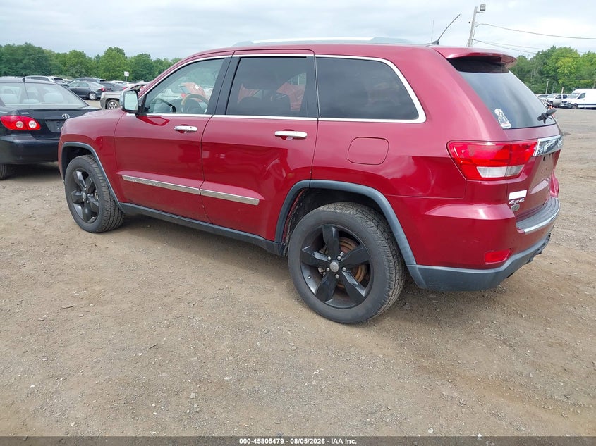 Vin: 1c4rjfctxcc133588, lot: 46304325, jeep grand cherokee overland 20123