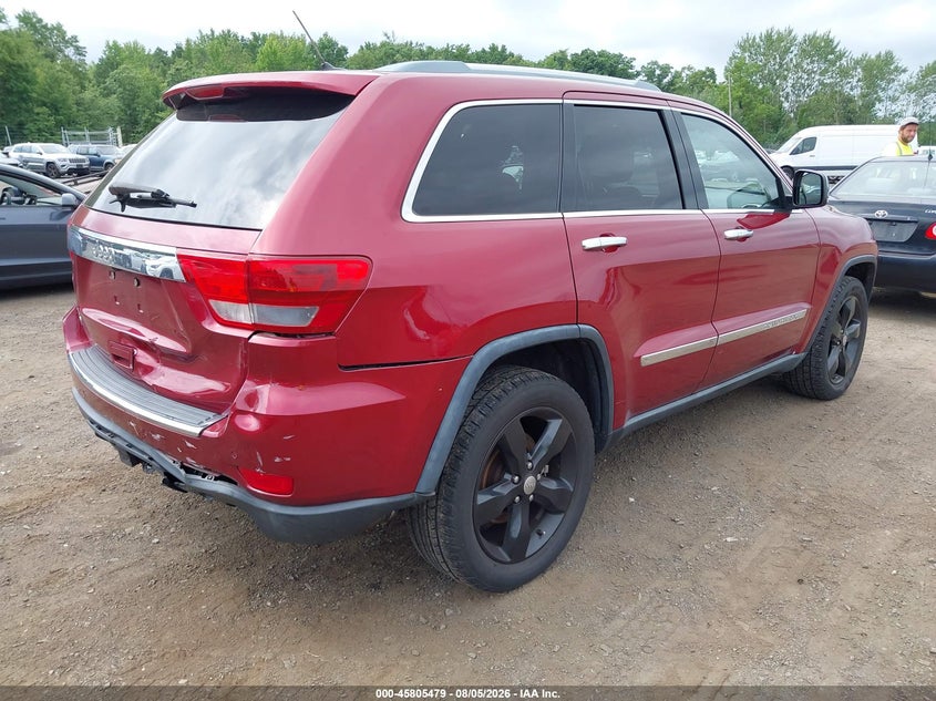 Vin: 1c4rjfctxcc133588, lot: 46304325, jeep grand cherokee overland 20124