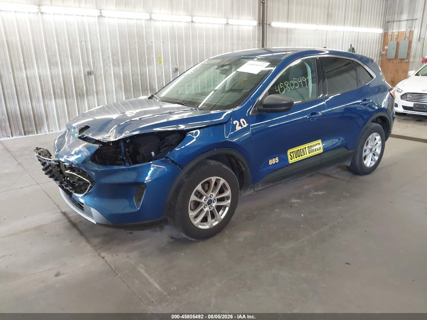 Vin: 1fmcu9g62nub10107, lot: 46304338, ford escape se 20222