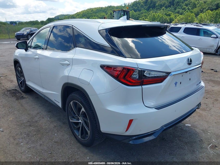 Vin: 2t2bgmca0hc019340, lot: 46304345, lexus rx 450h 20173