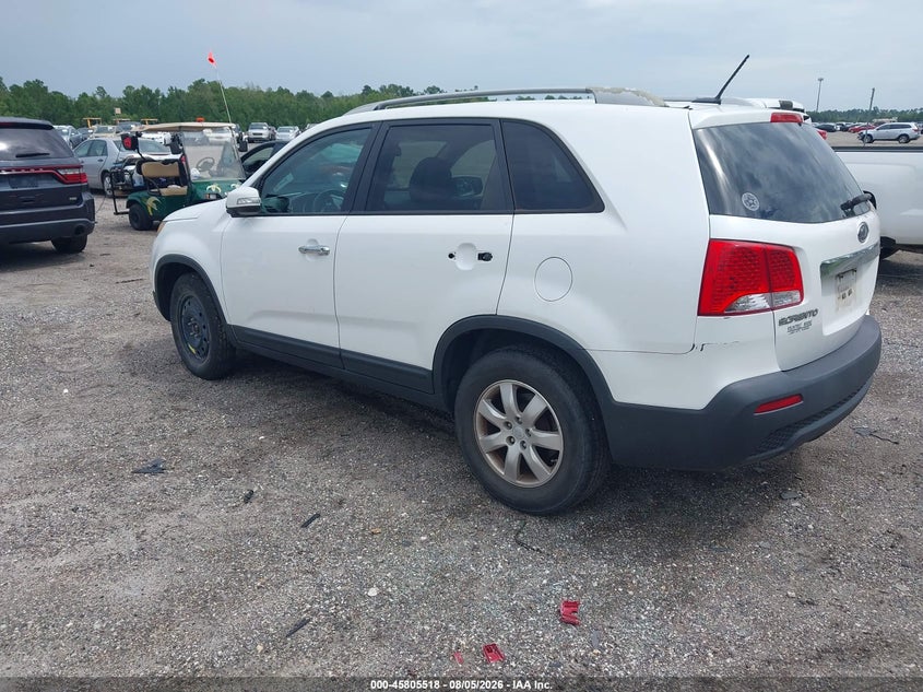 Vin: 5xykt4a27bg159974, lot: 46304364, kia sorento lx v6 20113