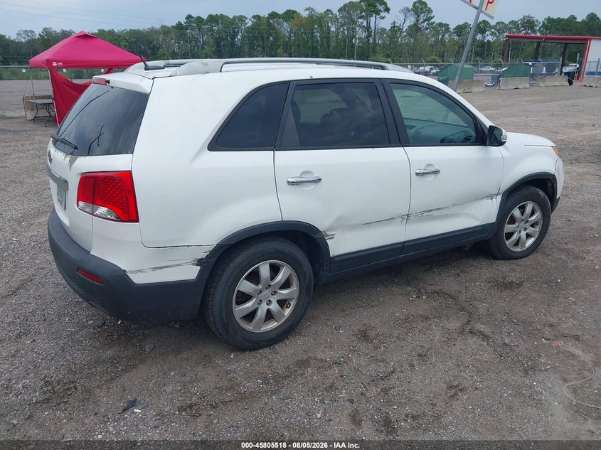 Vin: 5xykt4a27bg159974, lot: 46304364, kia sorento lx v6 20114