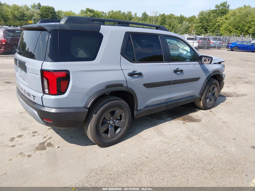 Vin: 5fnyf9h38tb069044, lot: 46304366, honda passport awd rtl/awd rtl blackout/awd rtl towing 20264