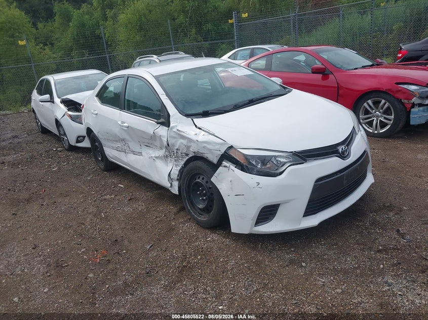 2016 TOYOTA COROLLA auction photo 1
