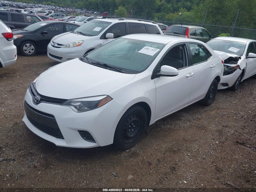 2016 TOYOTA COROLLA auction photo 2