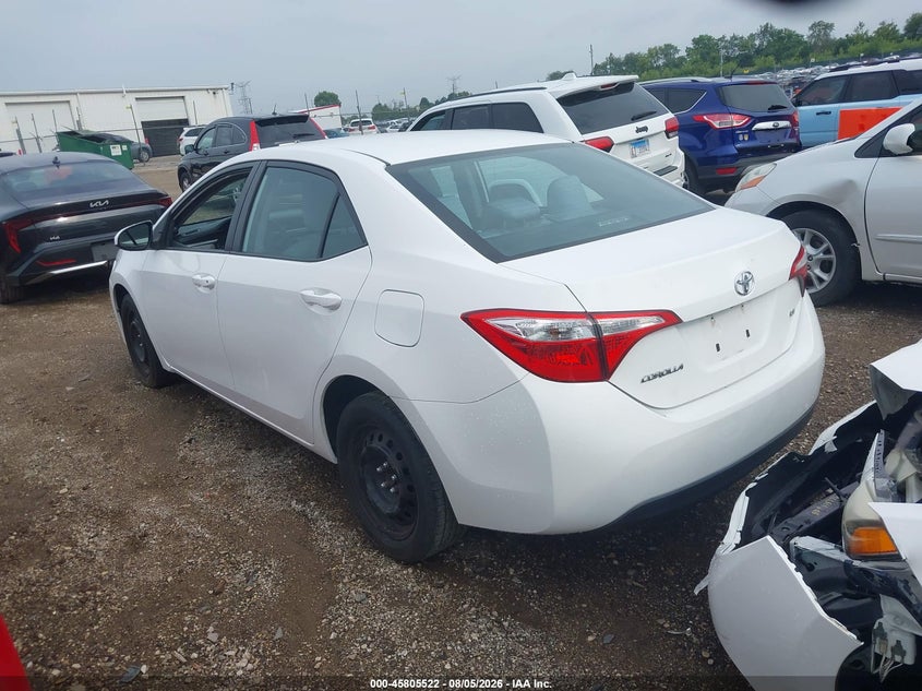 2016 TOYOTA COROLLA auction photo 3