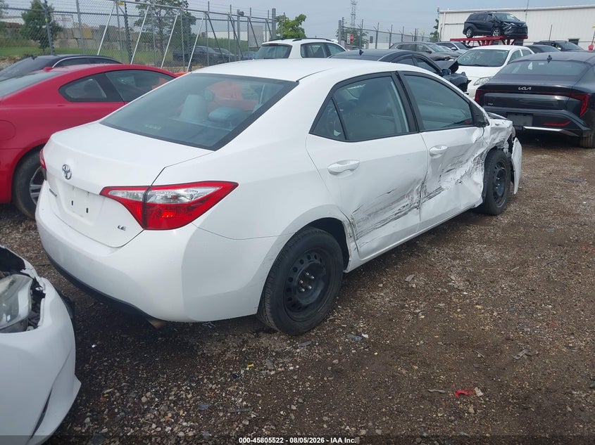 2016 TOYOTA COROLLA auction photo 4