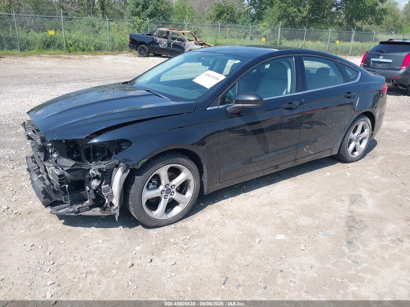 Vin: 3fa6p0g70gr191637, lot: 46304384, ford fusion s 20162