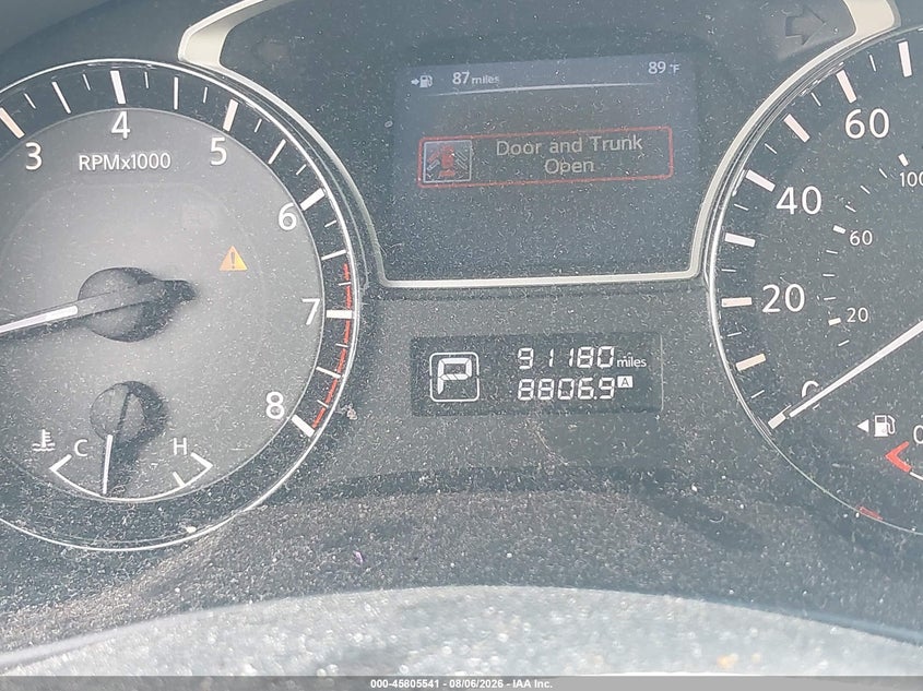 2013 NISSAN ALTIMA SEDAN 2.5L I-4 DOHC, VVT, 182HP