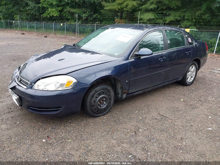 CHEVROLET IMPALA 2008 VIN 2G1WB58N889284103