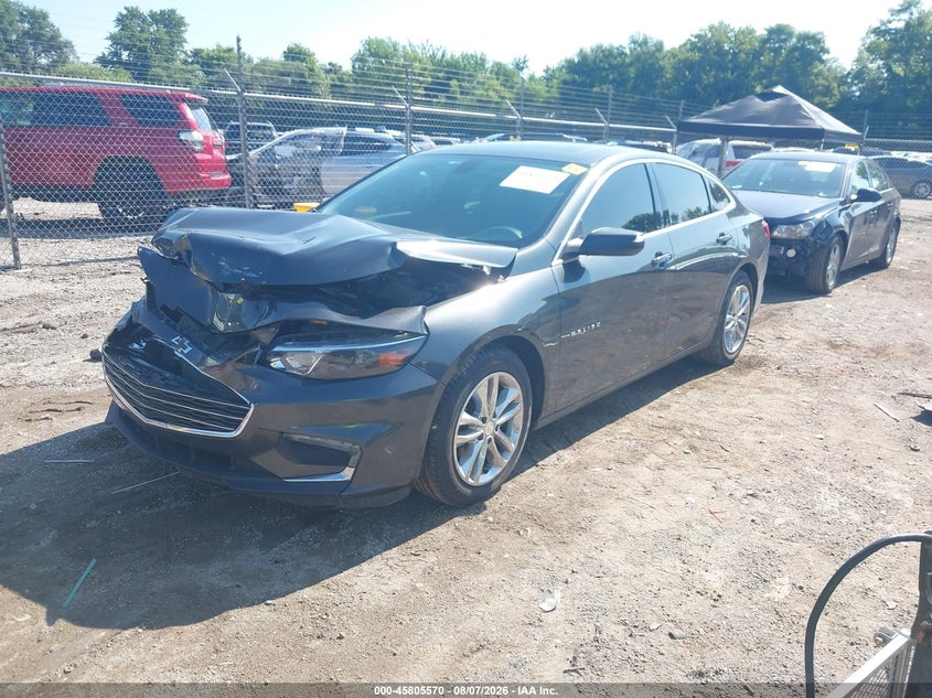 Vin: 1g1zd5stxjf245279, lot: 46304416, chevrolet malibu lt 20182