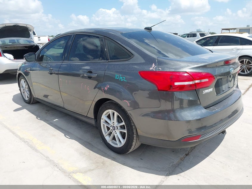Vin: 1fadp3f27fl243745, lot: 46304418, ford focus se 20153