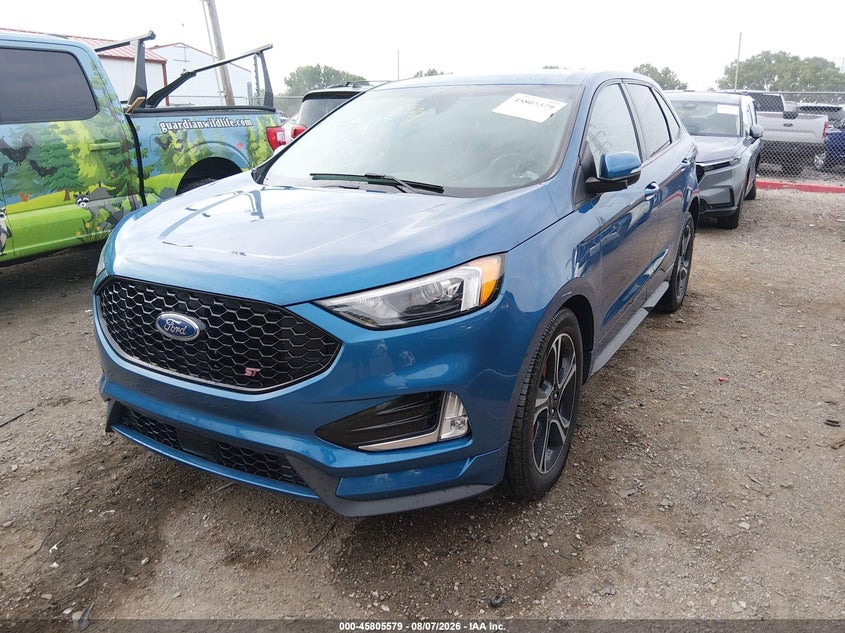 Vin: 2fmpk4ap7kbb68078, lot: 46304425, ford edge st 20192
