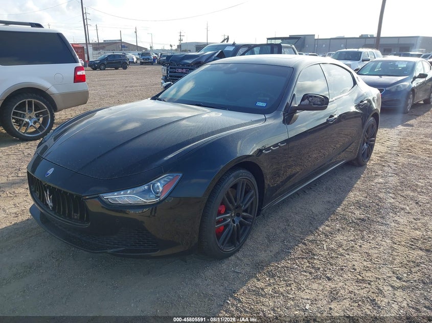 Vin: zam57rss6h1249800, lot: 46304437, maserati ghibli s 20172