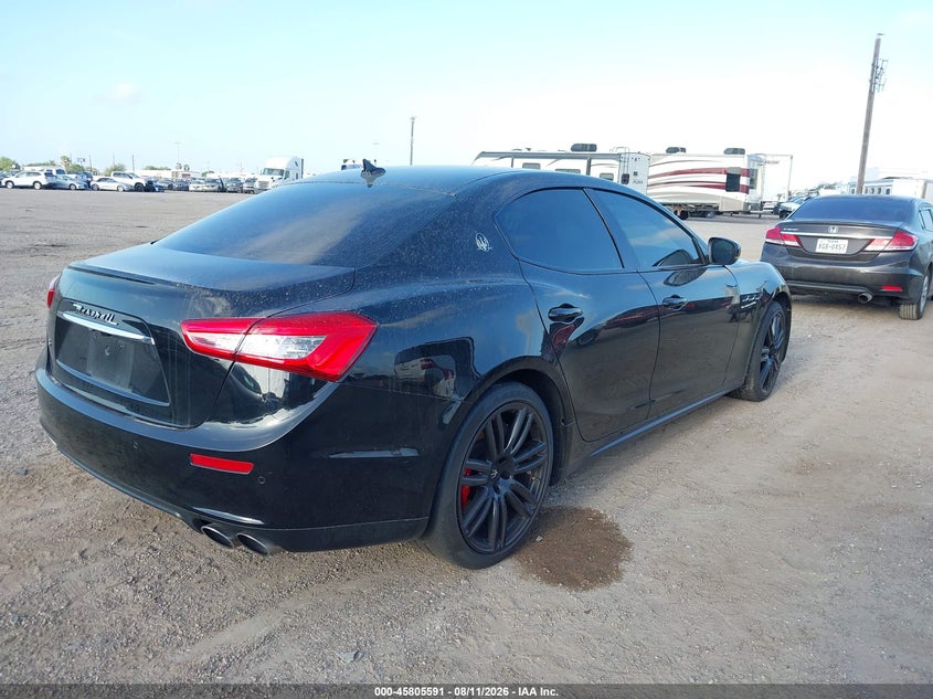 Vin: zam57rss6h1249800, lot: 46304437, maserati ghibli s 20174