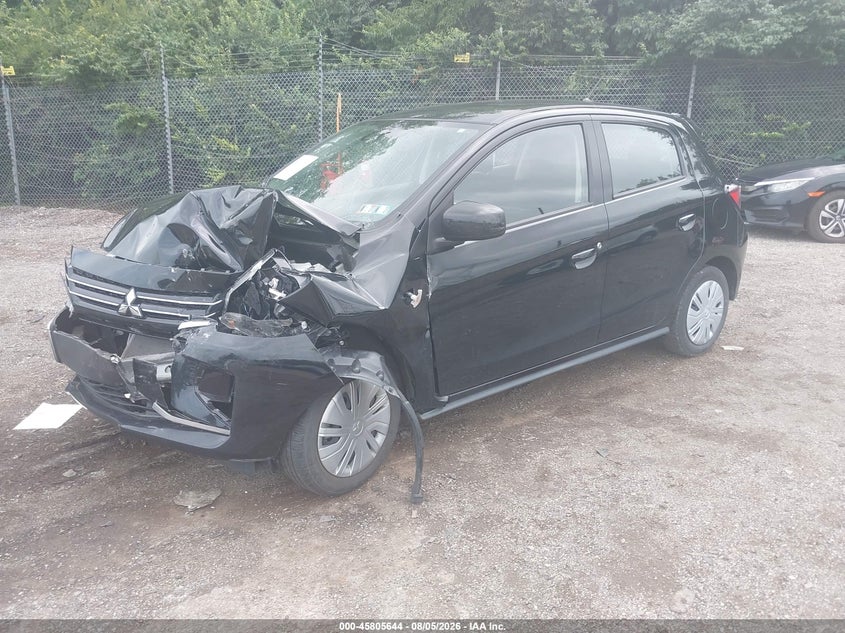 Vin: ml32auhj5rh038481, lot: 46304490, mitsubishi mirage es 20242