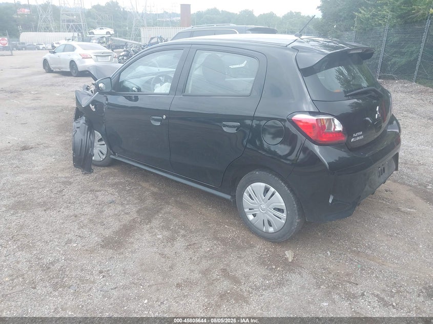 Vin: ml32auhj5rh038481, lot: 46304490, mitsubishi mirage es 20243