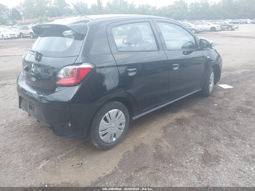 Vin: ml32auhj5rh038481, lot: 46304490, mitsubishi mirage es 20244
