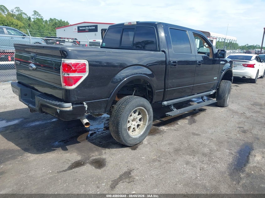 Vin: 1ftfw1et0dfa85104, lot: 46304494, ford f-150 lariat 20134