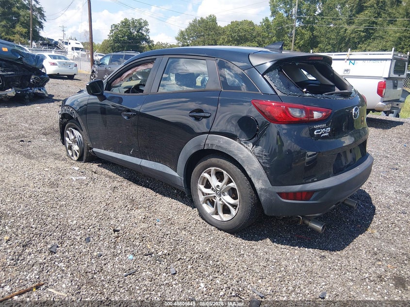 Vin: jm1dkbc74g0122998, lot: 46304495, mazda cx-3 touring 20163