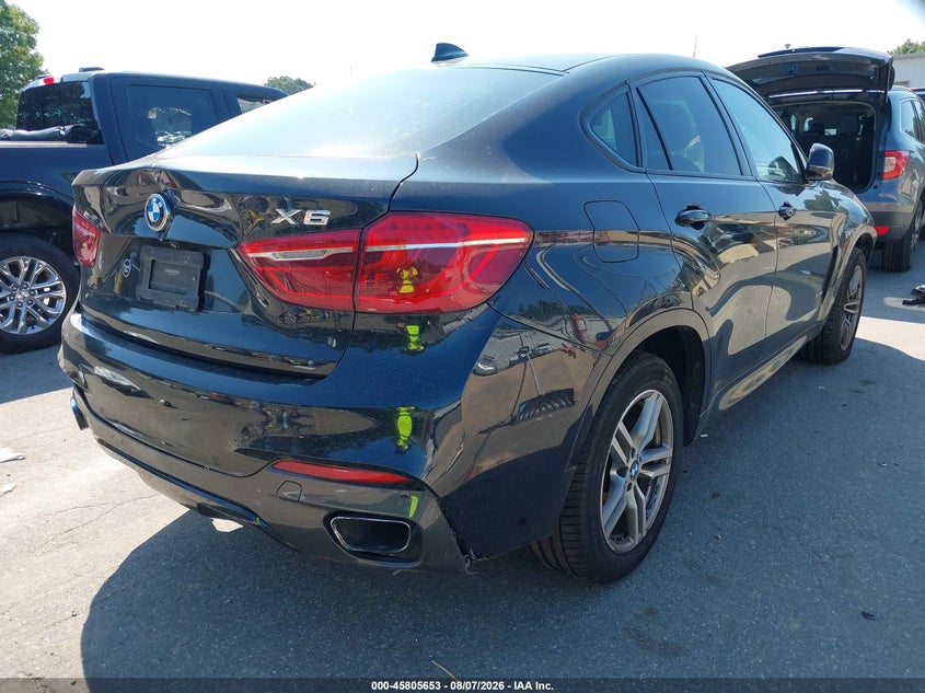 Vin: 5uxku2c5xh0n84742, lot: 46304499, bmw x6 xdrive35i 20174