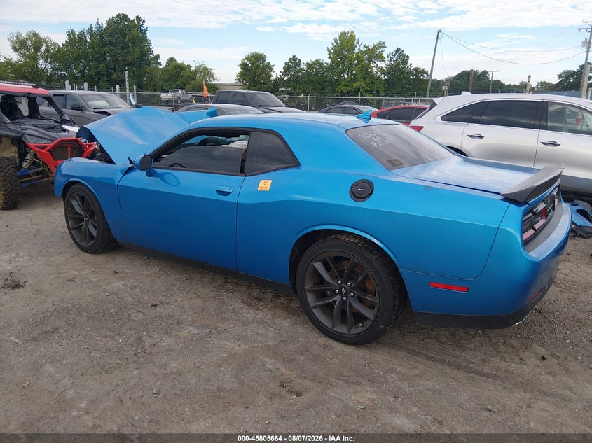 Vin: 2c3cdzjg3kh509424, lot: 46304510, dodge challenger gt 20193