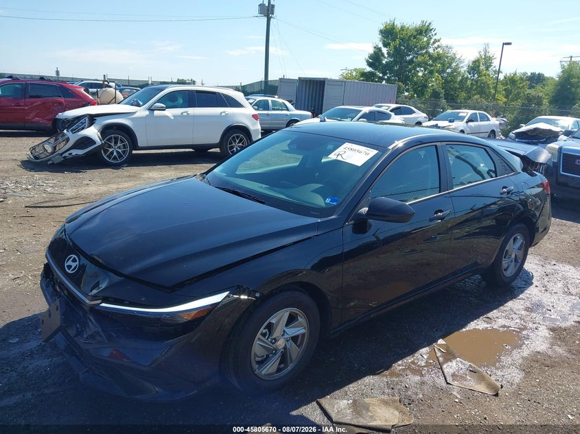 Vin: kmhll4dg6tu254324, lot: 46304516, hyundai elantra se 20262