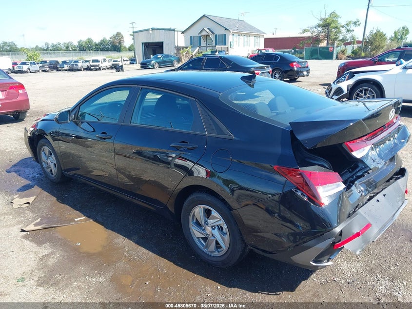 Vin: kmhll4dg6tu254324, lot: 46304516, hyundai elantra se 20263