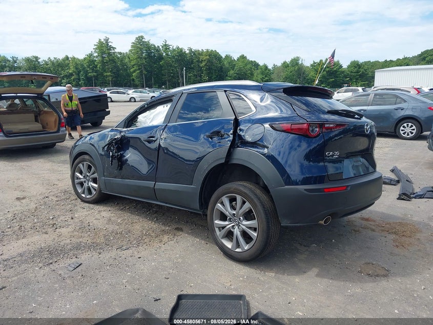 Vin: 3mvdmbcm9sm856265, lot: 46304517, mazda cx-30 2.5 s preferred package 20253