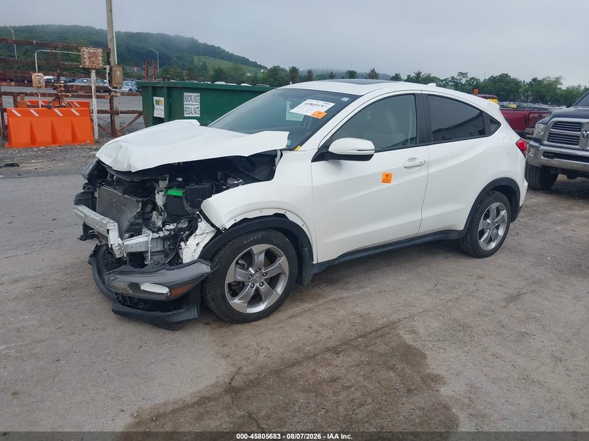 Vin: 3czru6h55hm716443, lot: 46304527, honda hr-v ex 20172