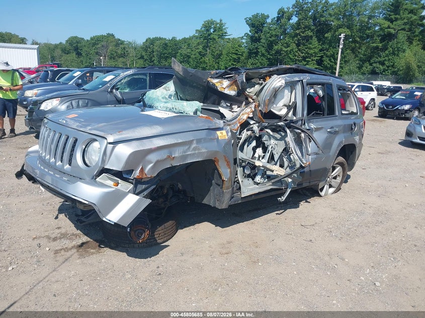 Vin: 1c4njrfb9gd655129, lot: 46304532, jeep patriot latitude 20162