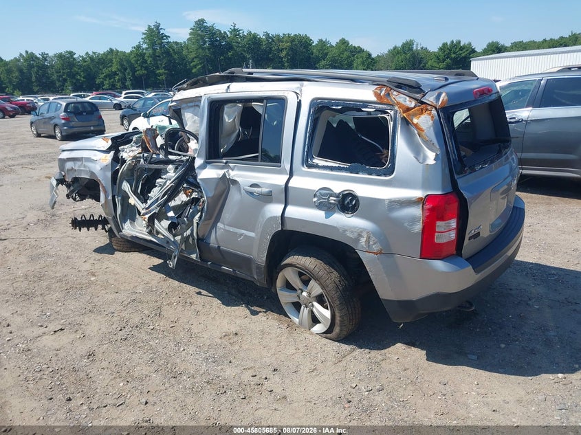 Vin: 1c4njrfb9gd655129, lot: 46304532, jeep patriot latitude 20163