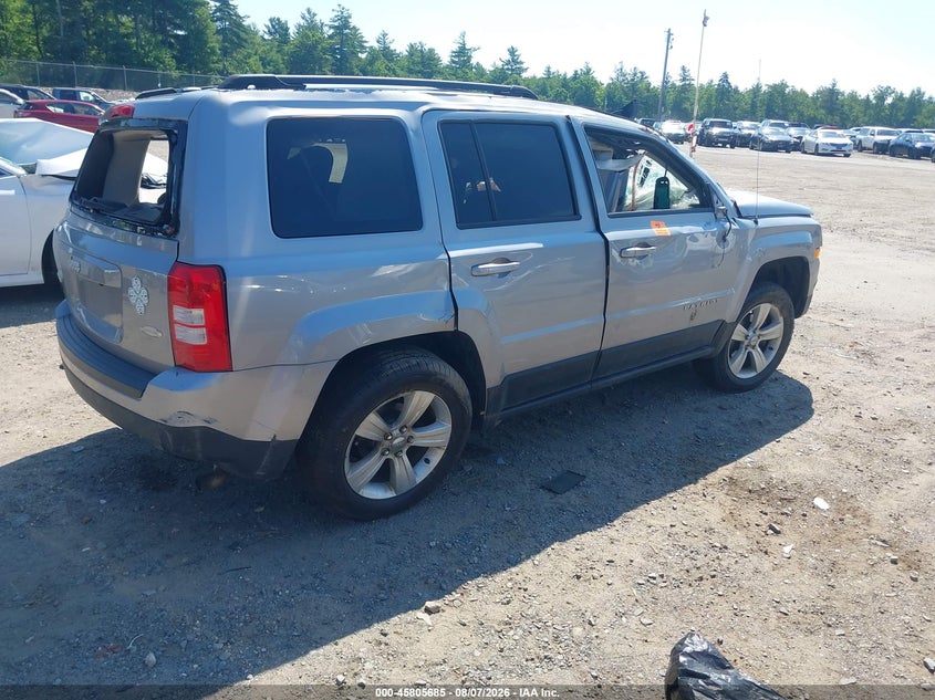 Vin: 1c4njrfb9gd655129, lot: 46304532, jeep patriot latitude 20164