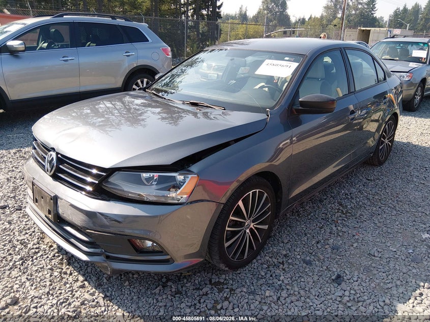 Vin: 3vwd17aj5gm391200, lot: 46304537, volkswagen jetta 1.8t sport 20162