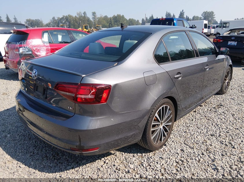Vin: 3vwd17aj5gm391200, lot: 46304537, volkswagen jetta 1.8t sport 20164