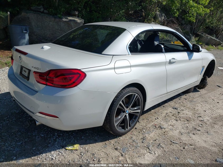 Vin: wba4z7c58jea33596, lot: 46304544, bmw 440i xdrive 20184