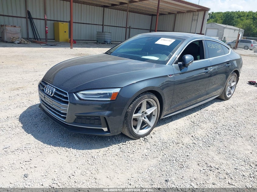 Vin: waudncf55ja034418, lot: 46304547, audi a5 2.0t premium 20182