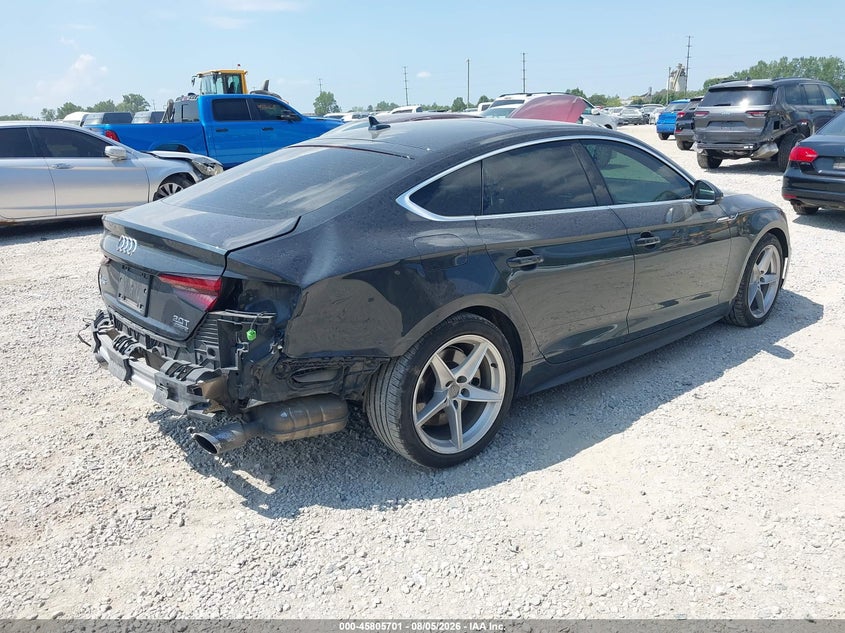 Vin: waudncf55ja034418, lot: 46304547, audi a5 2.0t premium 20184