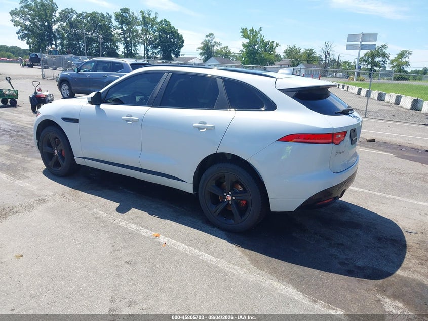 Vin: sadcm2fv6ja261035, lot: 46304549, jaguar f-pace s 20183
