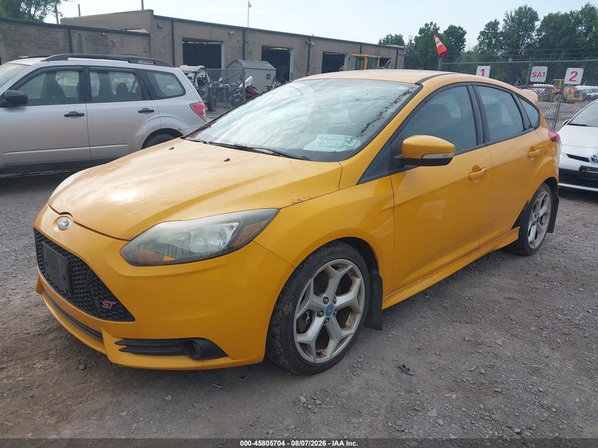 Vin: 1fadp3l98dl208615, lot: 46304550, ford focus st 20132