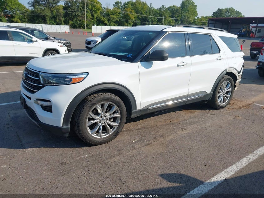 Vin: 1fmsk7dh7lgd13114, lot: 46304553, ford explorer xlt 20202