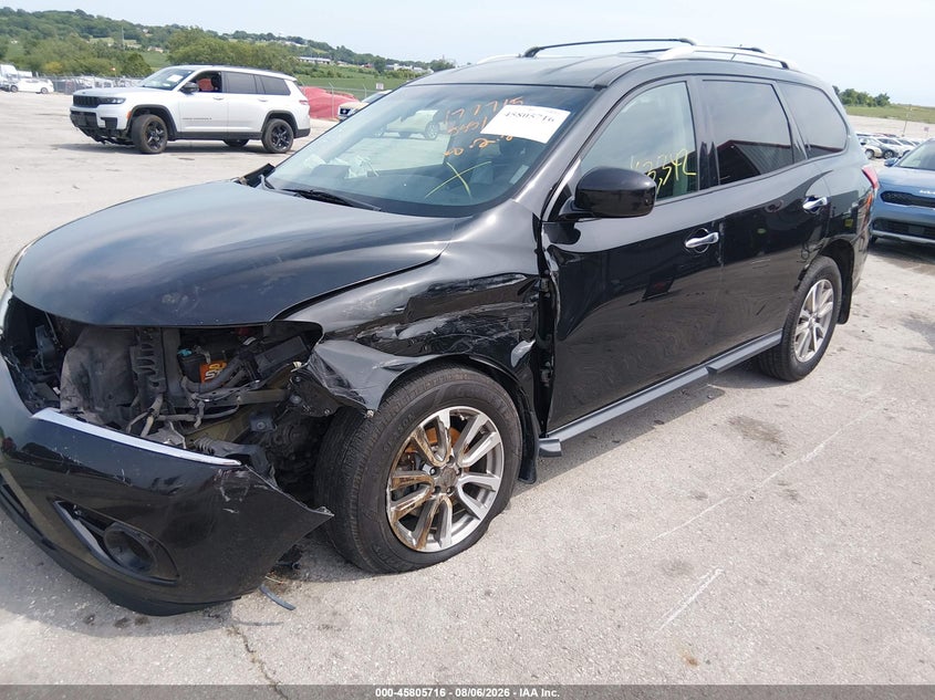 Vin: 5n1ar2mm7gc652542, lot: 46304561, nissan pathfinder s 20162
