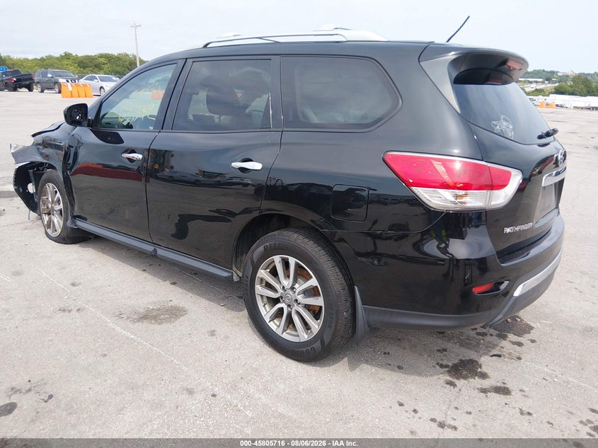 Vin: 5n1ar2mm7gc652542, lot: 46304561, nissan pathfinder s 20163