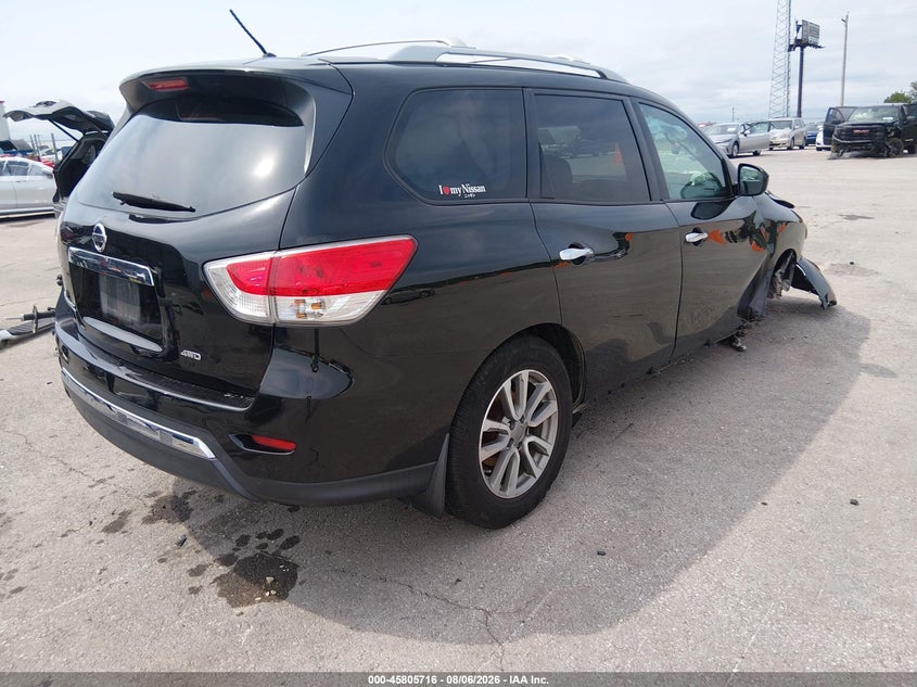Vin: 5n1ar2mm7gc652542, lot: 46304561, nissan pathfinder s 20164