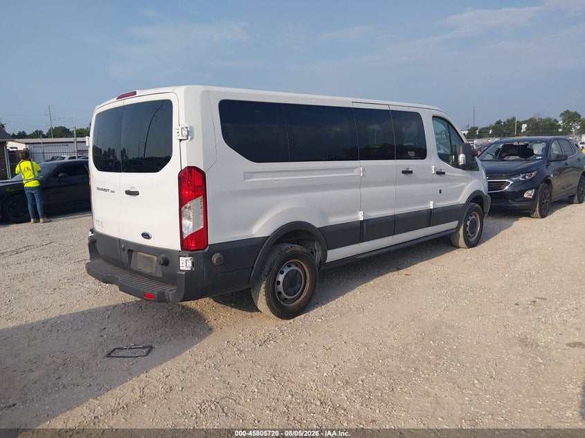 Vin: 1fbzx2zm9jkb36075, lot: 46304566, ford transit-350 xl 20184